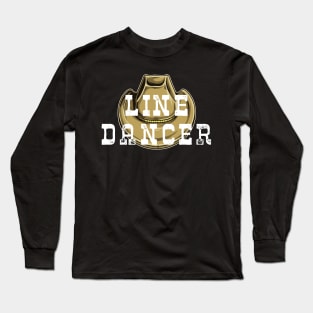 Line Dancer Design Long Sleeve T-Shirt